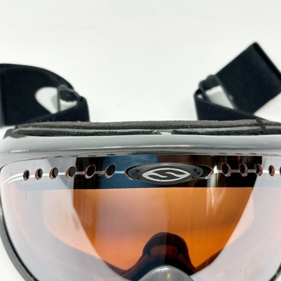 SMITH OPTICS Cascade Classic Snow Goggles Black Cooper Color Lens Used - Picture 8 of 9